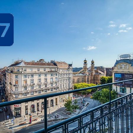 Panoramic Smart Penthouse Central View Of Grand Synagogue Budapest Exterior photo