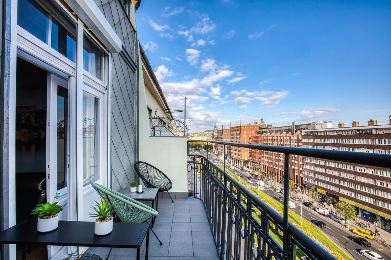 Panoramic Smart Penthouse Central View Of Grand Synagogue Budapest Exterior photo